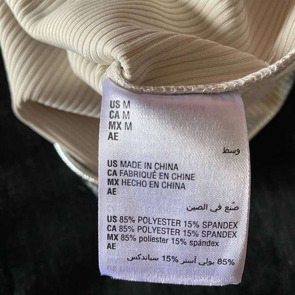 Silver color INC long sleeve top New without tag - Picture 5 of 6